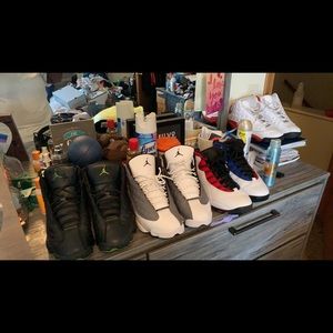 Jordan retro 13 and 10